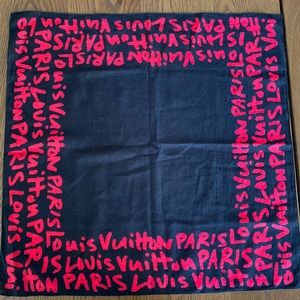 Louis Vuitton Stephen Sprouse bandana graffiti rare